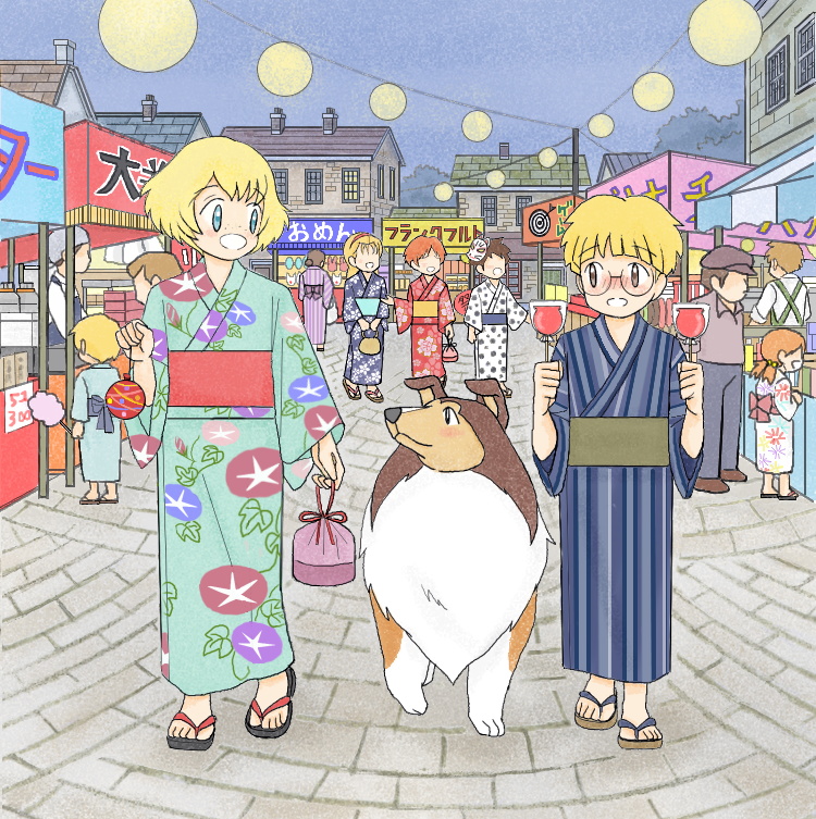 『名犬ラッシー（2016夏）』 illustrated by ねっつん