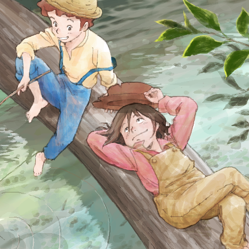 『トム・ソーヤーの冒険』 illustrated by YUME